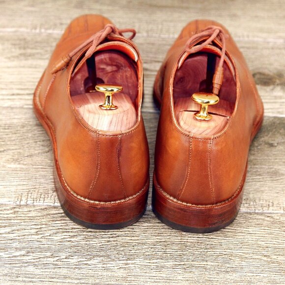 $425 Nordstrom MEZLAN Pedrosa 10 M Derby Tan * add $15 new Trees main image 14